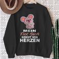 Mein Fick Dich Kommton Herzen Fick Dich Sweatshirt Geschenke für alte Frauen