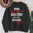 Mein Superhelden Kostüm Ist In Der Wäsche German Langu Sweatshirt Geschenke für alte Frauen