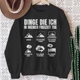 In Meiner Freizeit Hiking Hiking Mountains Sweatshirt Geschenke für alte Frauen