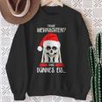 Merry Christmas Ganz Dünnes Eis Ich Hasse Weihnachten S Sweatshirt Geschenke für alte Frauen