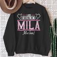 Mila Lass Das Die Mila Machen First Name S Sweatshirt Geschenke für alte Frauen