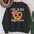 With I Mog Mi Ned Aufbrezeln Motif Sweatshirt Geschenke für alte Frauen