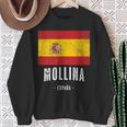 Mollina Spanien Es Flagge Stadt Bandera Sweatshirt Geschenke für alte Frauen