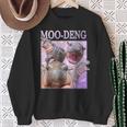 Moo-Deng The Famous Baby Pigmy Hippo Moodeng Official Sweatshirt Gifts for Old Women