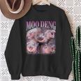 Moo-Deng The Famous Baby Pigmy Hippo Moodeng Sweatshirt Gifts for Old Women