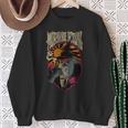 Morgenritual Zauberer Kaffeeliebhaber Mystische Hexe Sweatshirt Geschenke für alte Frauen