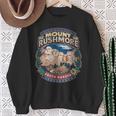 Mount Rushmore South Dakota Retro 80S Mt Rushmore Souvenir Sweatshirt Gifts for Old Women