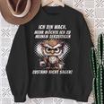 Müde Faul Ich Will Schlafen Pyjamas Morgenmuffel Sweatshirt Geschenke für alte Frauen