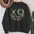 Music Festival Rave Face Electro Techno Sweatshirt Geschenke für alte Frauen