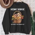 Mykologie Für Pilzsammler Ich Weiß Was Essbar Ist Sweatshirt Geschenke für alte Frauen