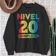 Nivel 20 Completo 20 Aniversario De Boda 20 Años Camisa de entrenamiento Regalos para ancianas