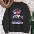 Nogomet Hrvatska Football And Croatia S Sweatshirt Geschenke für alte Frauen