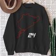 Nordschleife Grüne Hölle Motorsport Tuning Sweatshirt Geschenke für alte Frauen