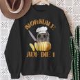 Normale Potatolen Auf Die 1 Sad Hamster Chef Sweatshirt Geschenke für alte Frauen