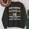 Novembre 50 Novembre 1973 Anni 50 Compleanno Uomo 1973 Felpa Regalos para ancianas