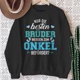 Nur Die Beste Brüder Werden Zum Unkel Befördert Sweatshirt Geschenke für alte Frauen