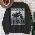 Nur Noch Ein Moped Ich Promise Simson Ddr 2 Taktintage Sweatshirt Geschenke für alte Frauen