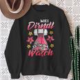 Oktoberfest Mei Dirndl Is In Da Wäsch Lausmadl Costume Sweatshirt Geschenke für alte Frauen