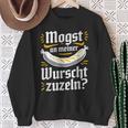 Oktoberfest Weisswurst Zuzeln Sweatshirt Geschenke für alte Frauen