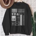 Old School Hip Hop Rap Music Beat Maker Sweatshirt Geschenke für alte Frauen