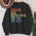 Opa Und Papa Bester Papa Und Opa Der Welt Sweatshirt Geschenke für alte Frauen