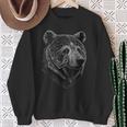 Orso Animali Selvatici Arte Animale Stampa Animale Motivo Orso Felpa Regalos para ancianas