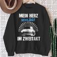 Ostdeutschland Ossi Zwei Takter Trabbi Idea Sweatshirt Geschenke für alte Frauen