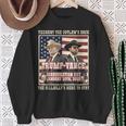 We Did It The Outlaw And The Hillbilly Trump Vance Victory Sweatshirt Gifts for Old Women
