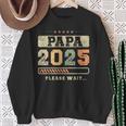 Papa 2025 Futuro Papá Futuro Padre Camisa de entrenamiento Regalos para ancianas