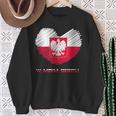 Poland In My Heart Polska Sweatshirt Geschenke für alte Frauen