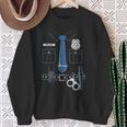 Police Costume Uniform Badge Officer Sheriff Police Sweatshirt Gifts for Old Women
