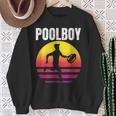 Poolboy Bademeister Lifeguard Swimming Pool Indoor Pool Sweatshirt Geschenke für alte Frauen