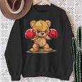 Pretty Teddy Bear Costume For Boxing Lovers Sweatshirt Gifts for Old Women