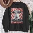 Problem Solved Sweatshirt Geschenke für alte Frauen