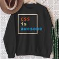 Programmatore Css Is Awesome Geek Coder Computer Felpa Regalos para ancianas
