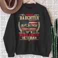 Proud Daughter Of A Submarine Veteran Memorial Day Sweatshirt Gifts for Old Women