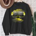 Pyrotechnik Ist Keinerrime Pyro Bengalo Yellow Sweatshirt Geschenke für alte Frauen