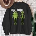 Quark Skimmed Curk Frog S Sweatshirt Geschenke für alte Frauen