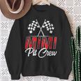 Race Car Birthday Party Racing Family Mimi Pit Crew Sweatshirt Gifts for Old Women