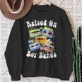 Raised On 90S Boy Bands Cassette Tape Retro Sweatshirt Geschenke für alte Frauen