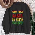 Rastafarian Reggae Rasta Laista Baby Jamaica Sweatshirt Geschenke für alte Frauen