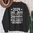 Realschule Abschluss2024 Legends End Realschule Sweatshirt Geschenke für alte Frauen