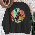 Retro Basketball Player Dunk Silhouette Sweatshirt Geschenke für alte Frauen