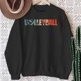 Retro Beacholleyballintageolleyball S Sweatshirt Geschenke für alte Frauen