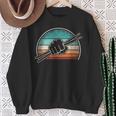 Retro Drumsticks Drummer Sweatshirt Geschenke für alte Frauen