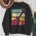 Retro Guitar Sweatshirt Geschenke für alte Frauen