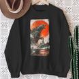 Retro Japanese Legendary Rare Kaiju Sweatshirt Gifts for Old Women