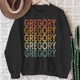Retro Su Misura Primo Nome Gregory Felpa Regalos para ancianas