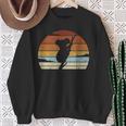 Retro Sunset Koala Bear Silhouette Baggy Koala Sweatshirt Geschenke für alte Frauen