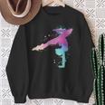 Retro Turnerin Gymnastics Gymnastics Cool Outfit Sweatshirt Geschenke für alte Frauen